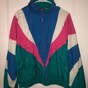 80’s retro windbreaker